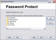 Password Protect screenshot